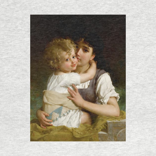 Maternal Affection by Emile Munier by Classic Art Stall